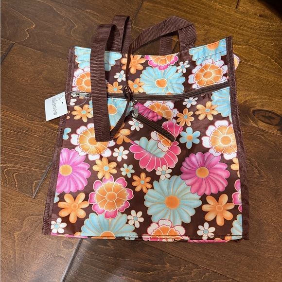 Floral Patterned Tote Bag - Picture 2 of 6